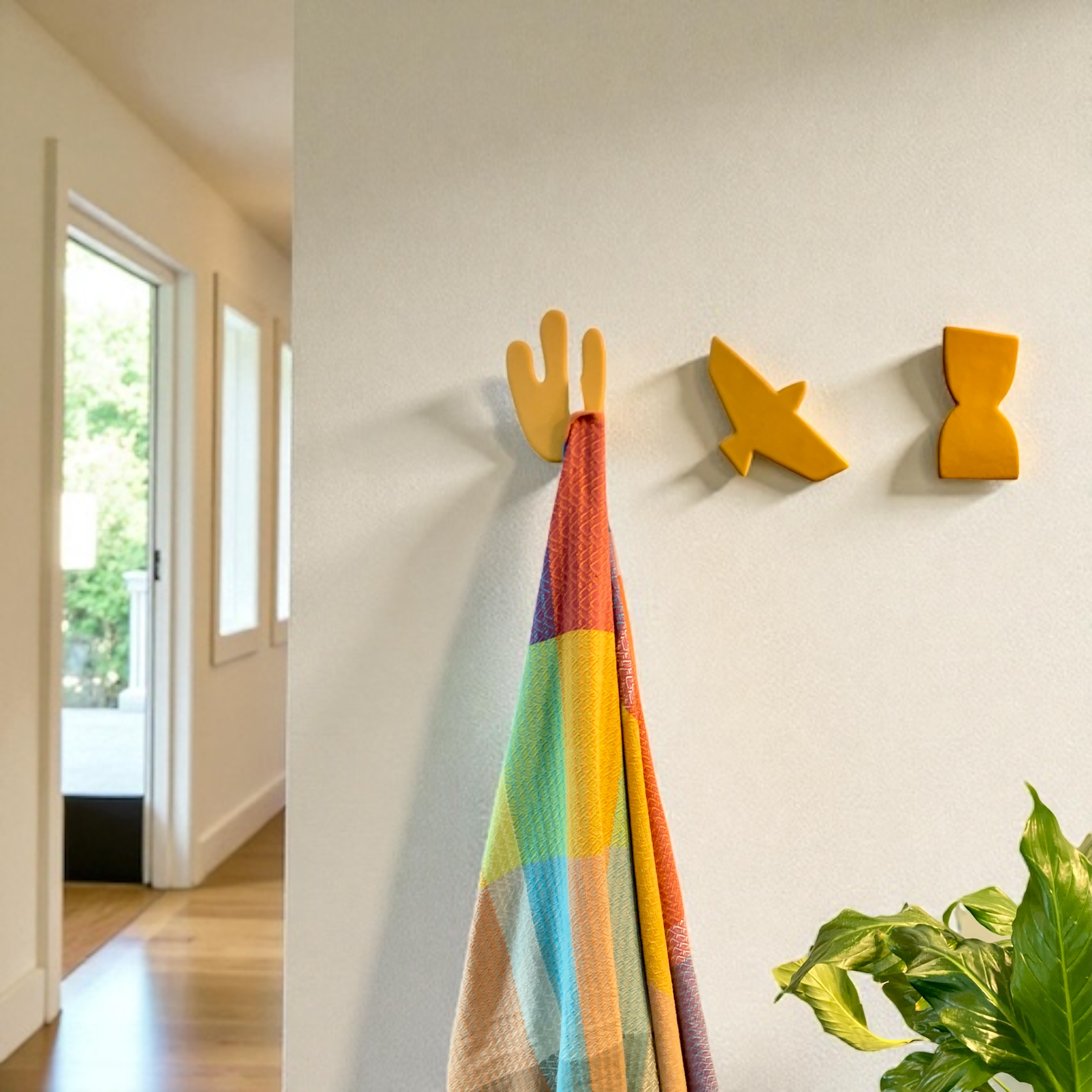 CERAMIC COAT HOOKS